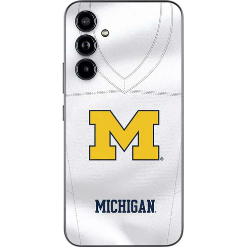 University of Michigan White Jersey Galaxy A54 5G Skin